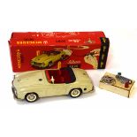 Circa 1950s/60s Schuco model of a Mercedes 190 SL model no 2095 in original box complete with key