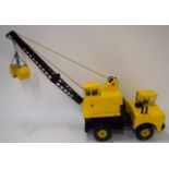 Vintage circa 1970s large Tonka crane truck