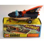 1960s Corgi Toys Bat boat model no 107, in original box