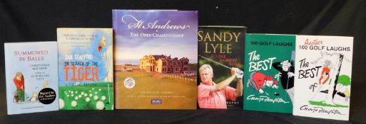 SANDY LYLE: TO THE FAIRWAY BORN, THE AUTOBRIOGRAPHY, London, Headline, 2006, 1st edition, signed and