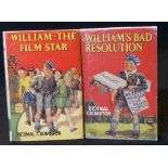 RICHMAL CROMPTON: 2 titles: WILLIAM'S BAD RESOLUTION, London, George Newnes, 1956, 1st edition