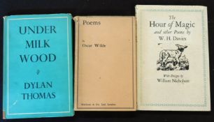 W H DAVIES: THE HOUR OF MAGIC AND OTHER POEMS, ill William Nicholson, London, Jonathan Cape, 1922,