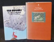 TED HUGHES: 2 titles: THE DREAM FIGHTER AND OTHER CREATION TALES, London, Faber & Faber, 1995, 1st