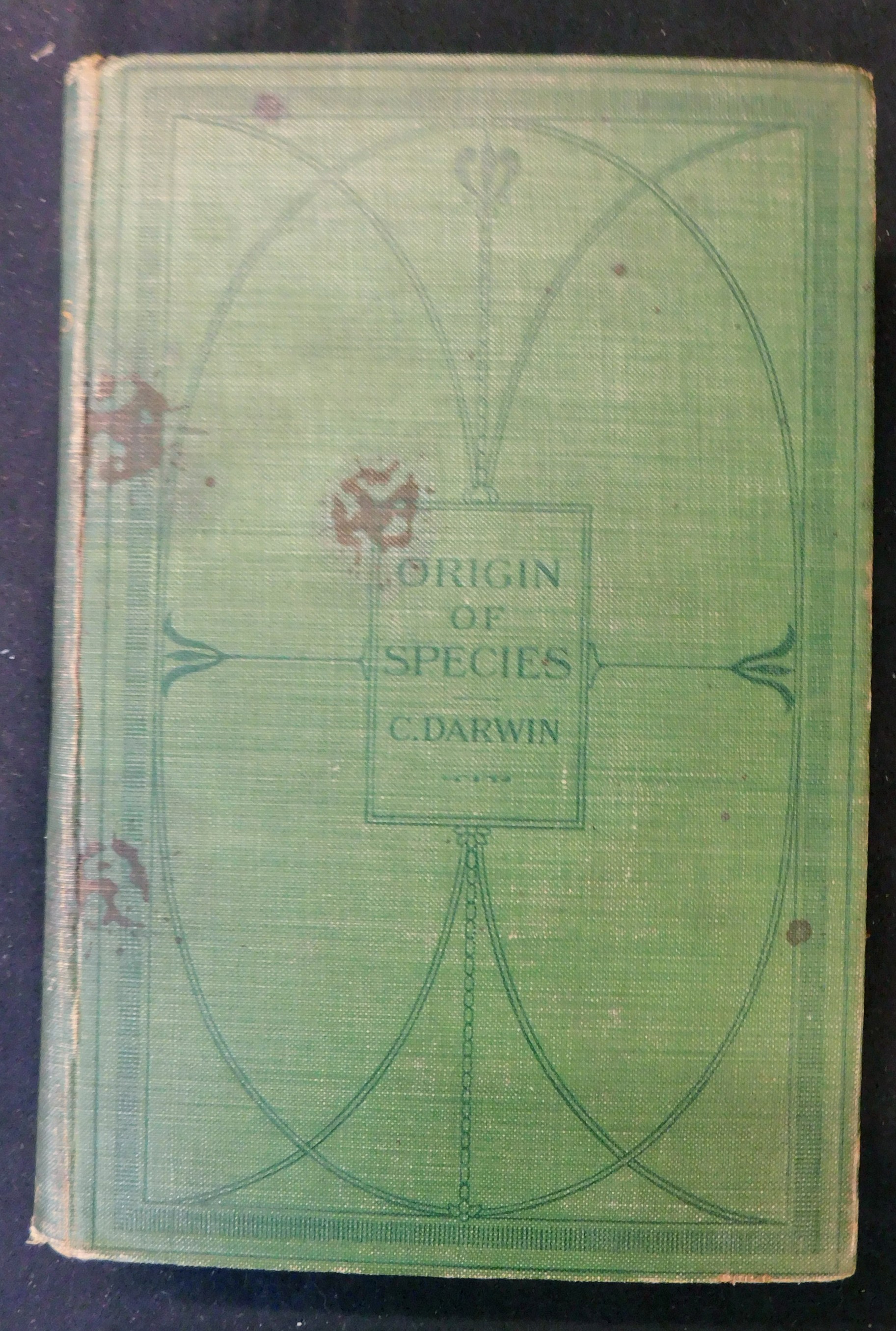 CHARLES DARWIN: THE ORIGIN OF SPECIES BY MEANS OF NATURAL SELECTION..., London, John Murray, 1900, - Image 2 of 3