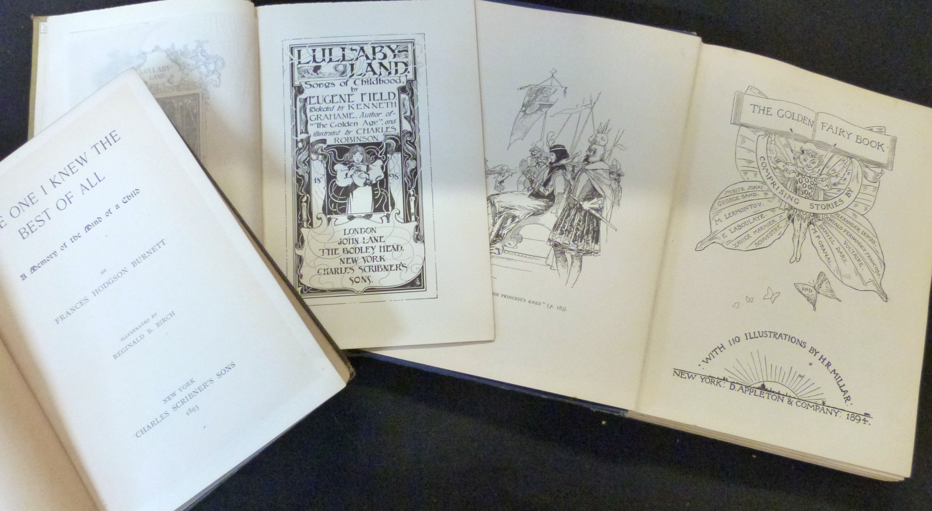 EUGENE FIELD: LULLABY-LAND, SONGS OF CHILDHOOD, ed Kenneth Grahame, ill Charles Robinson, London, - Image 3 of 9