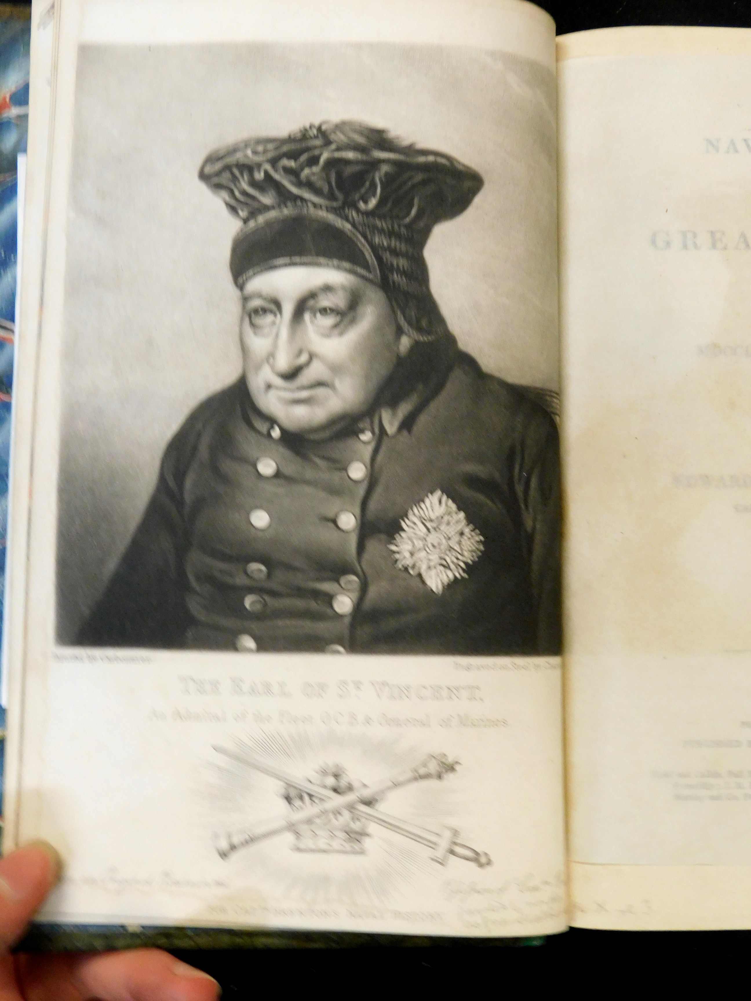 EDWARD PELHAM BRENTON: A NAVAL HISTORY OF GREAT BRITAIN FROM THE YEAR MDCCLXXXIII TO MDCCCXXII, - Image 2 of 5