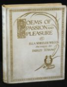 ELLA WHEELER WILCOX: POEMS OF PASSION AND PLEASURE, ill Dudley Tennant, London, Gay & Hancock, [