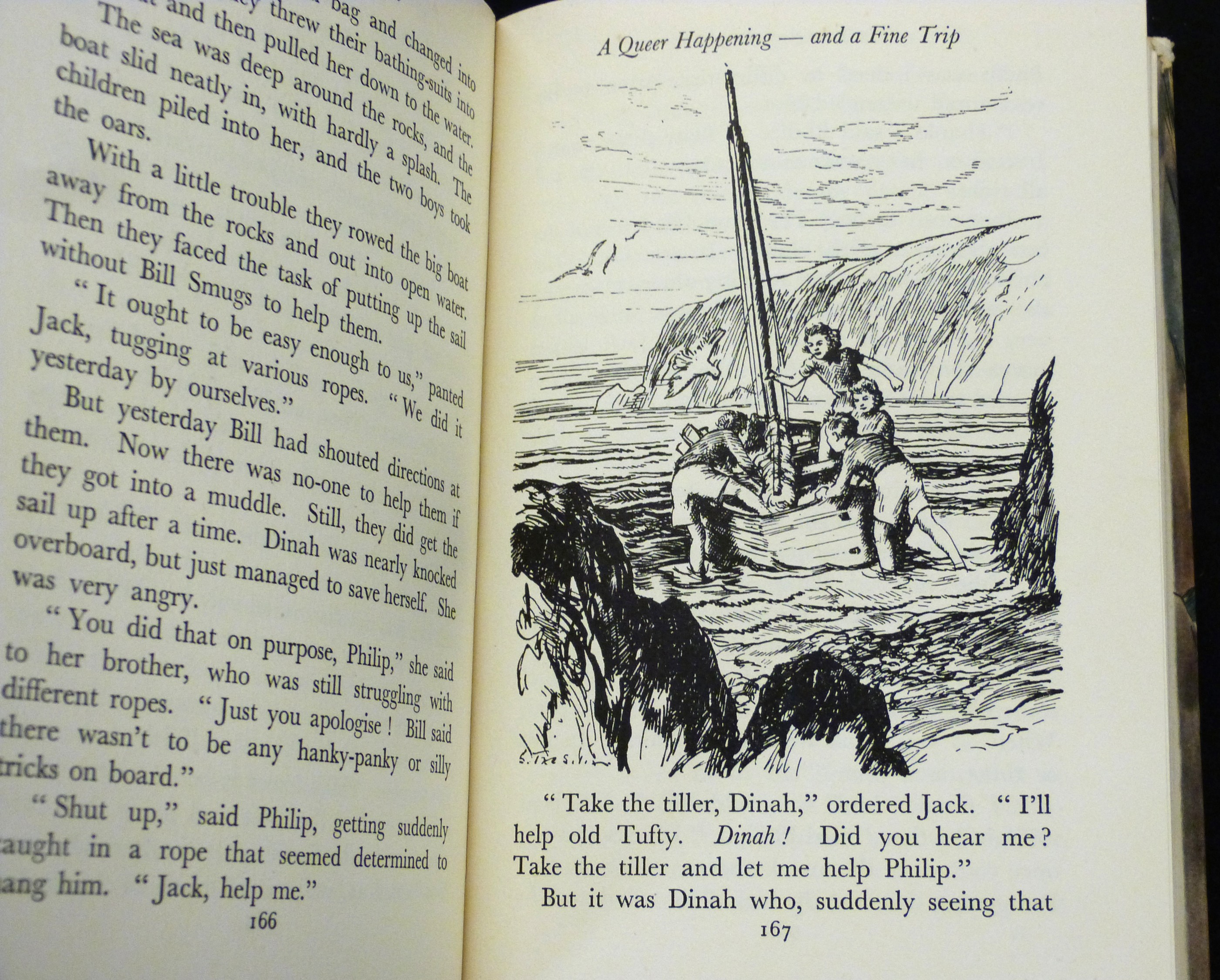 ENID BLYTON: THE ISLAND OF ADVENTURE, London, MacMillan, 1944, 1st edition, original bright - Image 3 of 3