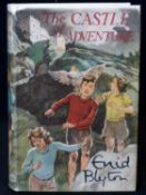 ENID BLYTON: THE CASTLE OF ADVENTURE, London, MacMillan, 1946, 1st edition, inscription on ffep,