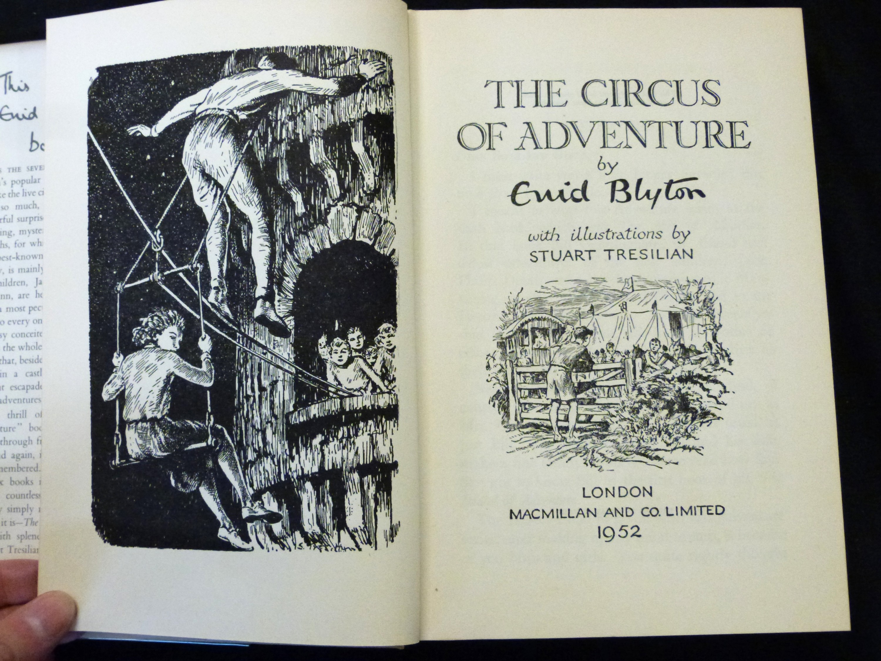 ENID BLYTON: THE CIRCUS OF ADVENTURE, London, MacMillan, 1952, 1st edition, original bright - Image 2 of 4