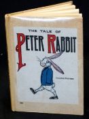 BEATRIX POTTER: THE TALE OF PETER RABBIT, ill Virginia Albert, New York, The Saalfield Publishing