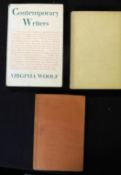 VIRGINIA WOOLF: 3 titles: A ROOM OF ONE'S OWN, London, Hogarth Press, 1929, 1st edition,