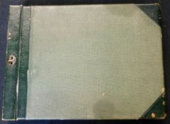Edwardian photo album containing 26 assorted views circa 1901-11 including good quantity of Thames