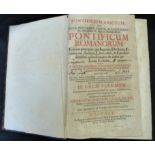 GEORGIUS JOSEPHUS AB EGGS: PONTIFICUM DOCTUM SEU VITAE...PONTICIFUM ROMANORUM..., Coloniae Davidem