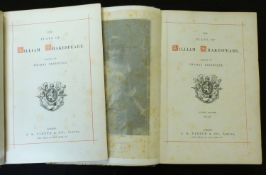 WILLIAM SHAKESPEARE: THE PLAYS, ed Thomas Keightley, London, J S Virtue [1892-94], 4 vols in 2, 28