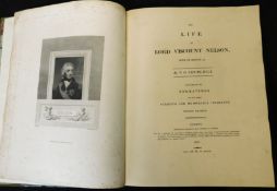 T O CHURCHILL: THE LIFE OF LORD VISCOUNT NELSON, DUKE OF BRONTE ETC ILLUSTRATED BY ENGRAVINGS OF ITS