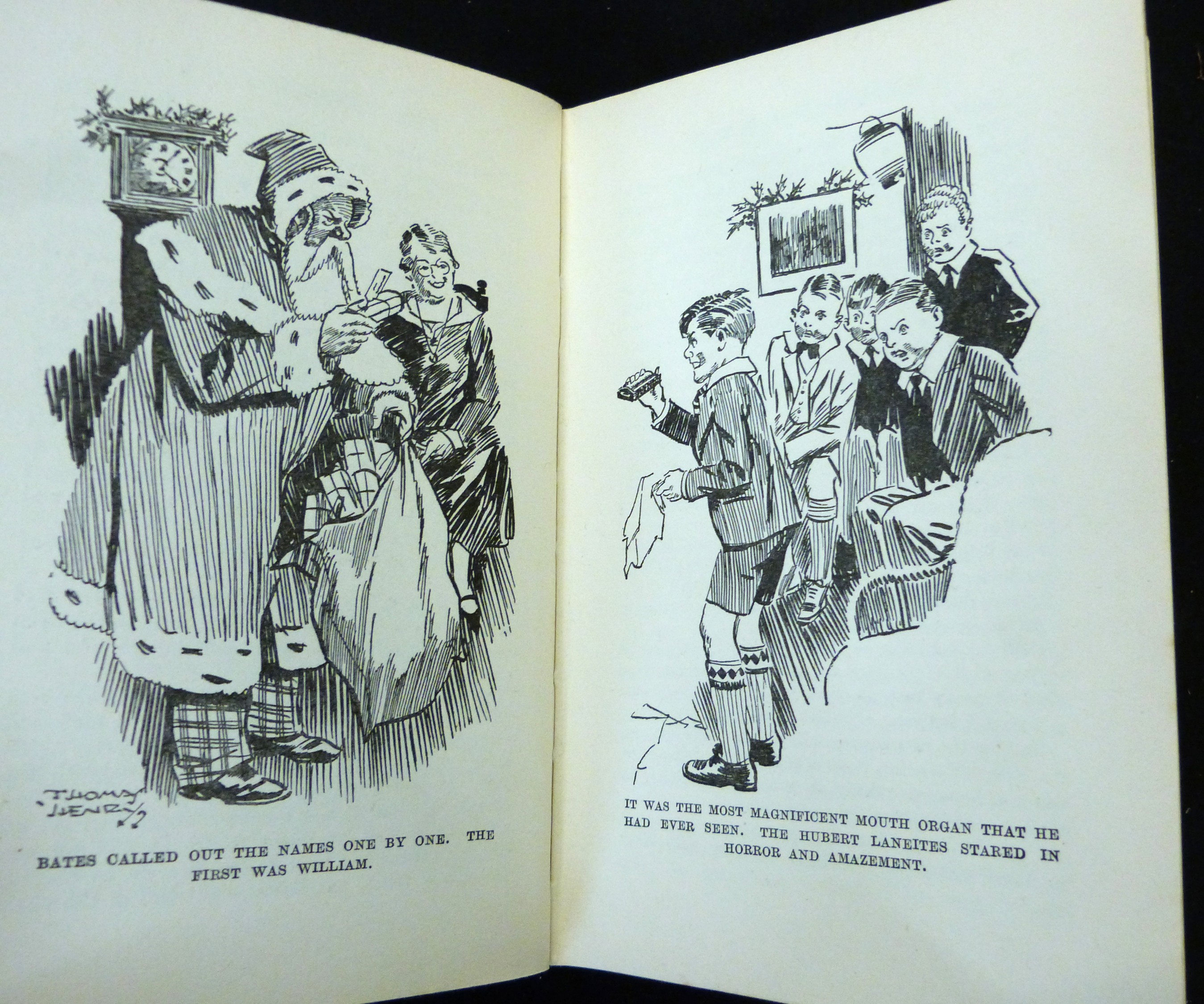 RICHMAL CROMPTON: WILLIAM'S HAPPY DAYS, London, George Newnes, [1930], 1st edition, original blue - Image 4 of 4