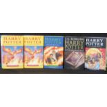 J K ROWLING: 3 titles: HARRY POTTER AND THE ORDER OF THE PHOENIX, London, Bloomsbury, 2003, 1st