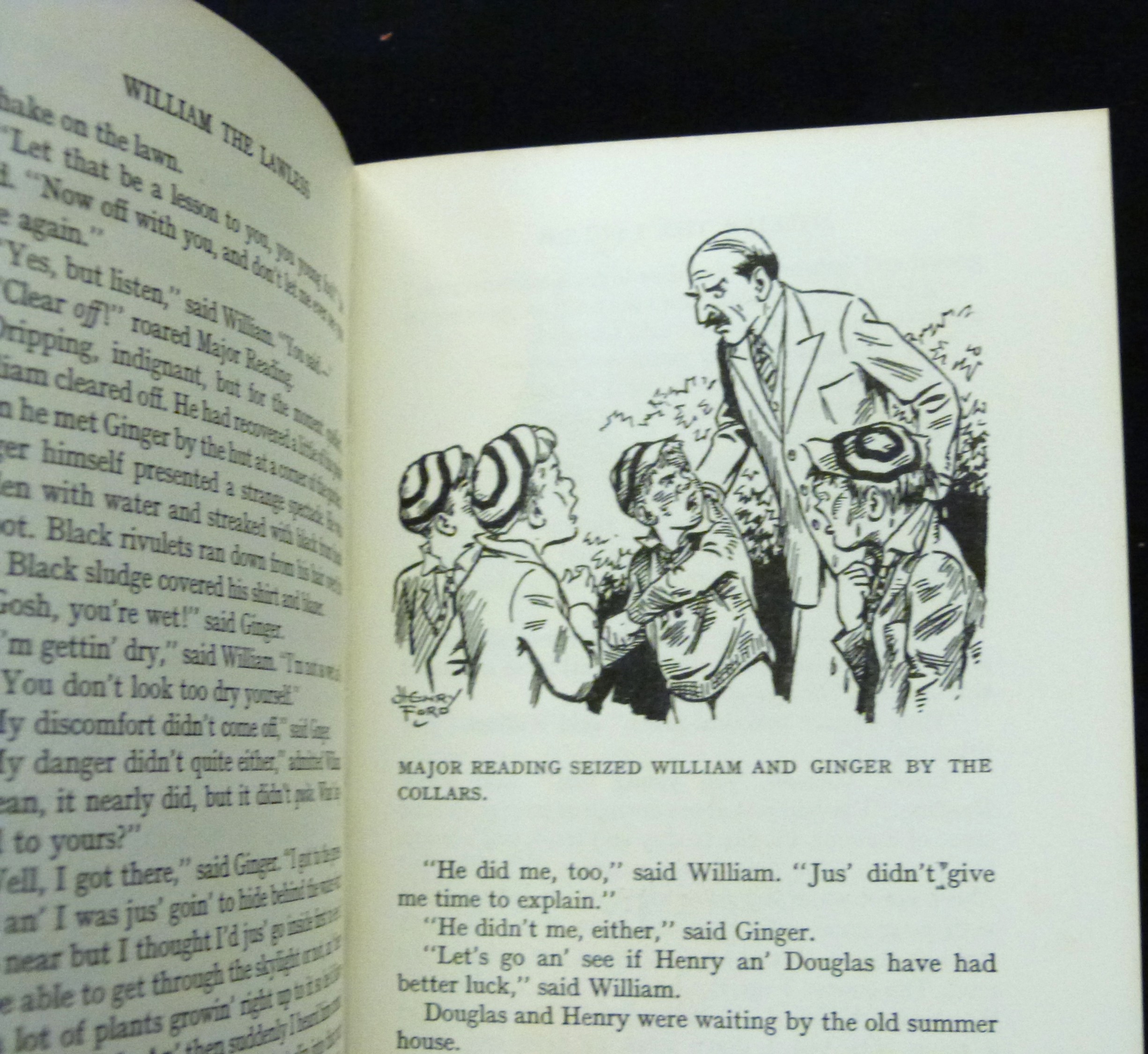 RICHMAL CROMPTON: WILLIAM THE LAWLESS, London, George Newnes, 1970, 1st edition, inscription on - Image 3 of 3