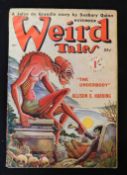 WEIRD TALES, 1949, November UK import issue, original pictorial wraps