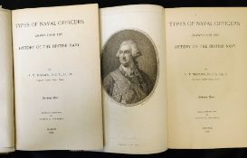 ALFRED THAYER MAHAN: TYPES OF NAVAL OFFICERS DRAWN FROM THE HISTORY OF THE BRITISH NAVY, Boston,