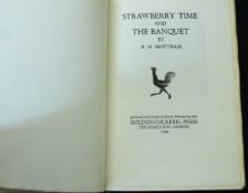 R H MOTTRAM: STRAWBERRY TIME AND THE BANQUET, ill Gertrude Hermes, London, Golden Cockerel Press,