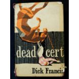 DICK FRANCIS: DEAD CERT, London, Michael Joseph, 1962, 1st edition, original cloth, splits at head