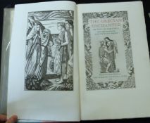 PHYLLIS HARTNOLL: THE GRECIAN ENCHANTED, ill John Buckland-Wright, London, Golden Cockerel Press,