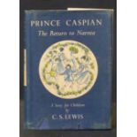 CLIVE STAPLES LEWIS: PRINCE CASPIAN, THE RETURN TO NARNIA, ill Pauline Baynes, London, Geoffrey