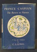 CLIVE STAPLES LEWIS: PRINCE CASPIAN, THE RETURN TO NARNIA, ill Pauline Baynes, London, Geoffrey