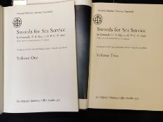 WILLIAM EDWARD MAY & PHILIP GEOFFREY WALTER ANNIS: SWORDS FOR SEA SERVICE, London, HMSO 1970, 1st