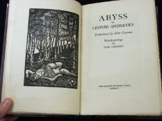 LEONID ANDREYEV: ABYSS, trans John Cournos, ill Ivan Lebedeff, Waltham St Lawrence, Golden