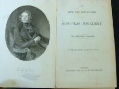 CHARLES DICKENS: THE POSTHUMOUS PAPERS OF THE PICKWICK CLUB, ill R Seymour & H K Browne, London,