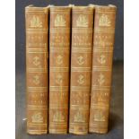 THE NAVAL CHRONICLE..., 1810-11, vols 23-26, vol 23 14 plates as list, added title bound in at