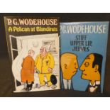 P G WODEHOUSE: 2 titles: A PELICAN AT BLANDINGS, London, Herbert Jenkins, 1969, 1st edition, book