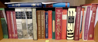 FOLIO SOCIETY, 22 slip-cased titles