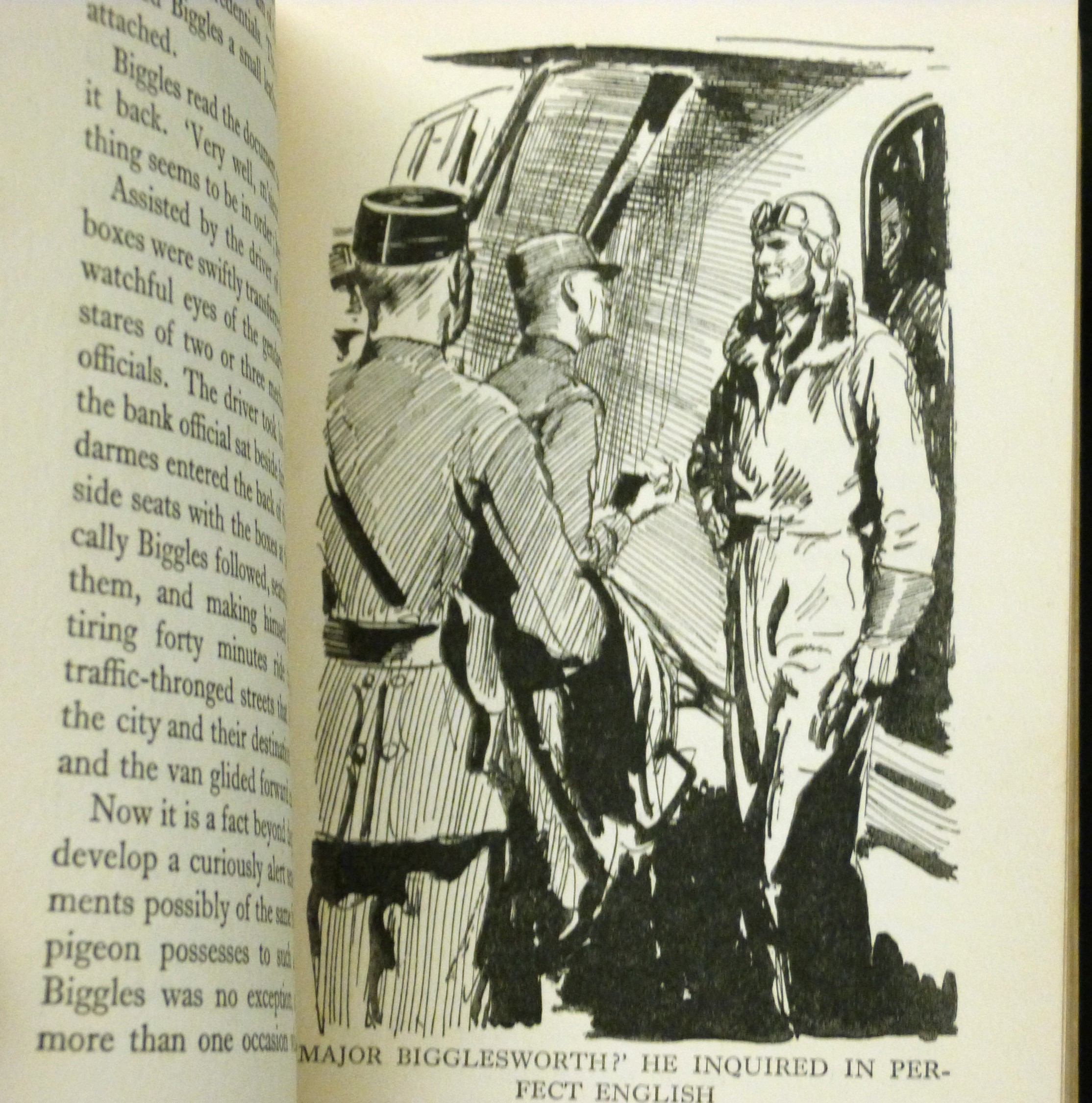 W E JOHNS: BIGGLES & CO, London, Oxford University Press, 1936, 1st edition, coloured frontis ( - Image 3 of 3