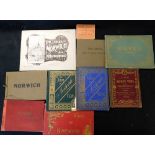 Packet: 10 assorted Norwich view albums, mainly early 20th century (10)