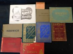 Packet: 10 assorted Norwich view albums, mainly early 20th century (10)