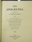 THE APOCRYPHA ACCORDING TO THE AUTHORISED VERSION, ill Blair Hughes-Stanton, Eric Ravilious, John