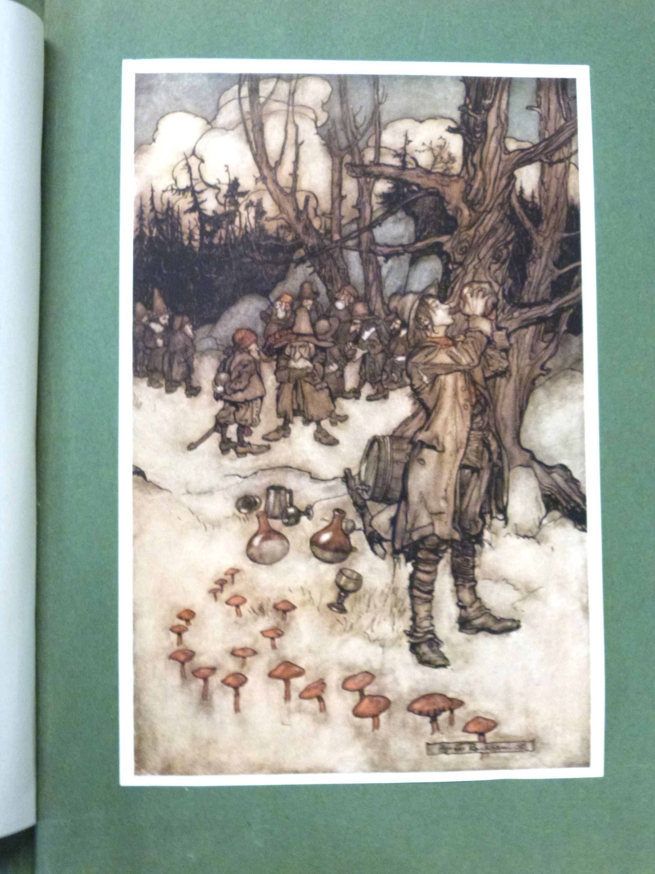 WASHINGTON IRVING: RIP VAN WINKLE, ill A Rackham, London, William Heinemann, 1910, 51 tipped in - Image 6 of 7