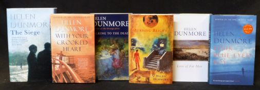 HELEN DUNMORE: 6 titles: BURNING BRIGHT, London, Viking, 1994, 1st edition, signed, original