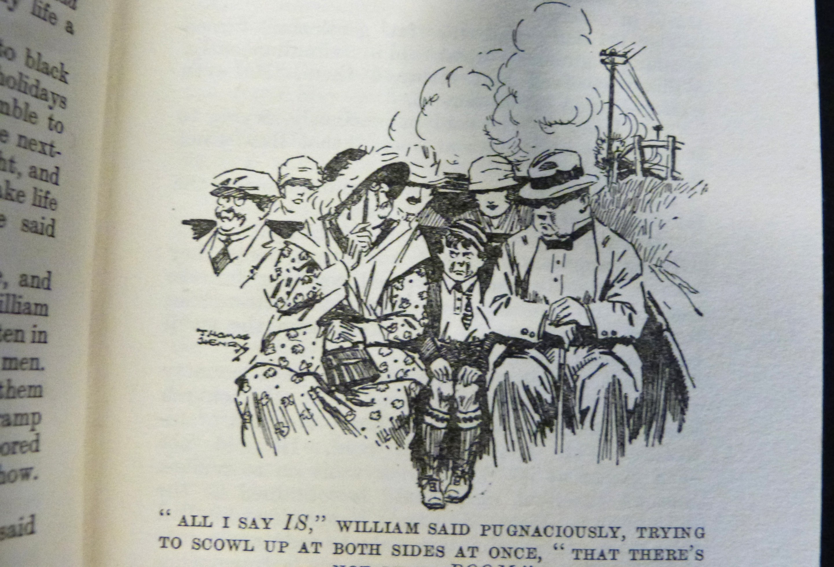 RICHMAL CROMPTON: WILLIAM AGAIN, London, George Newnes, 1923, 1st edition, original red cloth, vgc + - Image 4 of 4