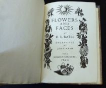 H E BATES: FLOWERS AND FACES, ill John Nash, [L], Golden Cockerel Press, 1935, (325) (319), numbered