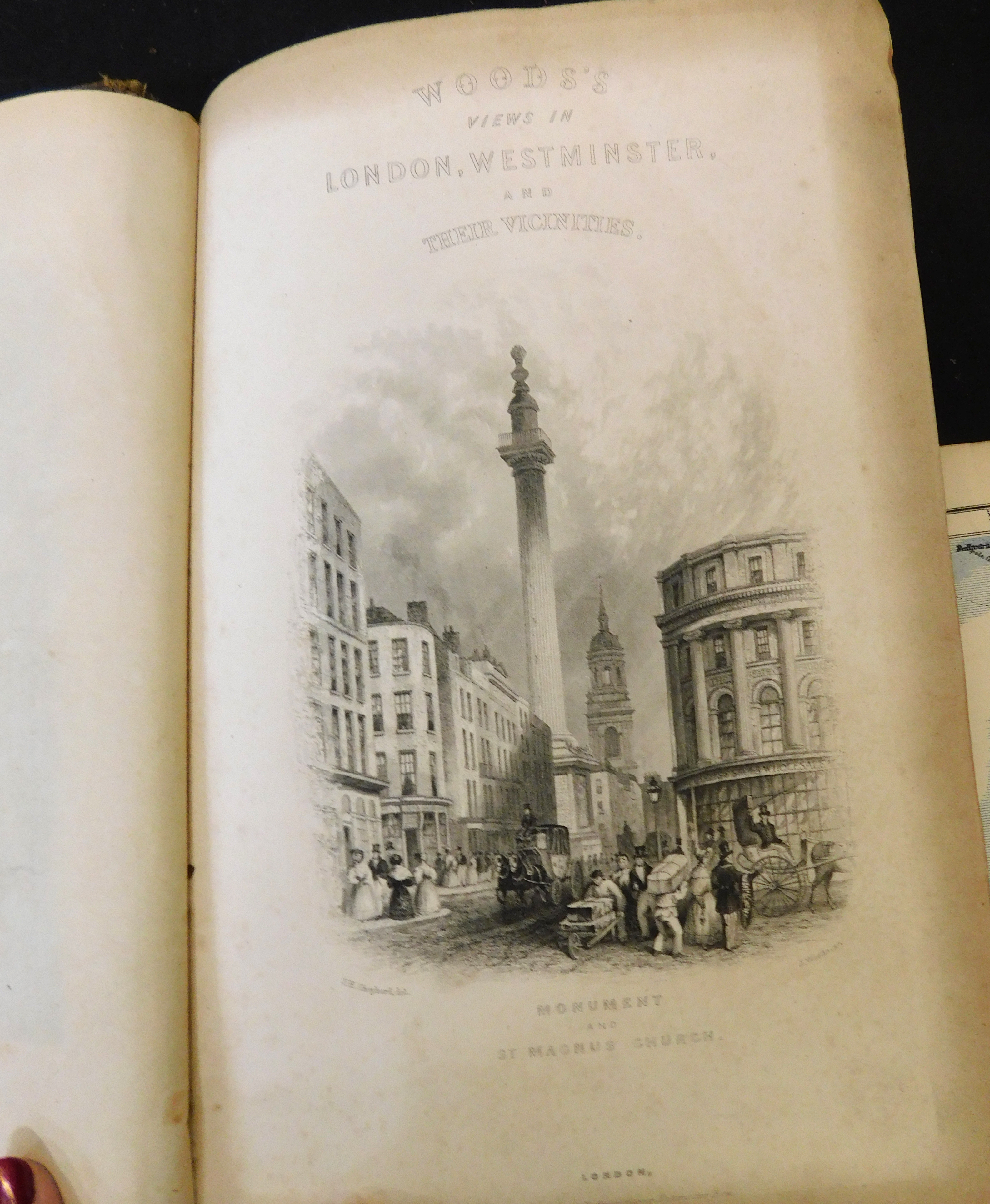 WILLIAM GRAY FEARNSIDE & THOMAS HARRAL (EDS): THE HISTORY OF LONDON ILLUSTRATED BY VIEWS IN LONDON - Image 2 of 4