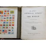 BLACK'S GENERAL ATLAS OF THE WORLD, Edinburgh, Adam & Charles Black, 1884, new and revised