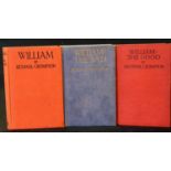 RICHMAL CROMPTON: 3 titles: WILLIAM THE GOOD, London, George Newnes, [1928], 1st edition, 1pp