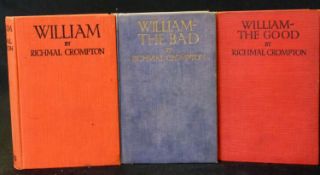 RICHMAL CROMPTON: 3 titles: WILLIAM THE GOOD, London, George Newnes, [1928], 1st edition, 1pp