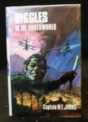 W E JOHNS: BIGGLES IN THE UNDERWORLD, Leicester, Brockhampton Press, 1968, 1st edition, original