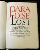 JOHN MILTON: PARADISE LOST, ill Mary Groom, [London], Golden Cockerel Press, 1937, (200) (196)